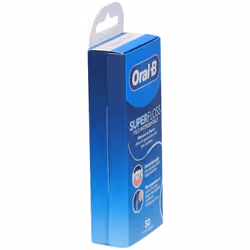 Oral-B Man Superfloss Filo Interdentale per Apparecchio 50 Fili Pre-Misurati