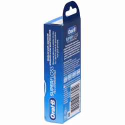Oral-B Man Superfloss Filo Interdentale per Apparecchio 50 Fili Pre-Misurati - Vista aggiuntiva 4