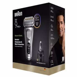 Braun Series 9 Pro+ 9667CC Rasoio Trimmer Argento - Vista aggiuntiva 2