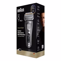 Braun Series 9 Pro+ 9615S Rasoio Trimmer Nero, Grigio - Vista aggiuntiva 2