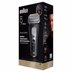 Braun Series 9 Pro+ 9600s Rasoio Trimmer Nero - Vista aggiuntiva 3