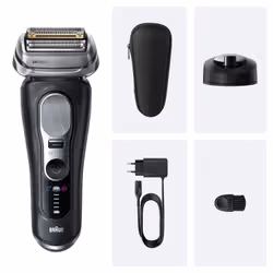 Braun Series 9 Pro+ 9610S rasoio elettrico Trimmer Nero - Vista aggiuntiva 2