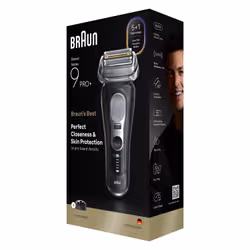 Braun Series 9 Pro+ 9610S rasoio elettrico Trimmer Nero - Vista aggiuntiva 3
