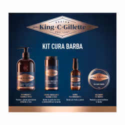 Gillette King C. Kit Cura Barba Per Una Barba Profumata Ogni Giorno - Vista aggiuntiva 2