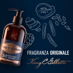 Gillette King C. Kit Cura Barba Per Una Barba Profumata Ogni Giorno - Vista aggiuntiva 4