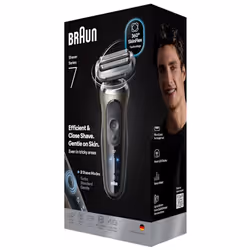 Braun Series 7 72-C1200s Trimmer Nero, Bronzo, Acciaio inox - Vista aggiuntiva 2