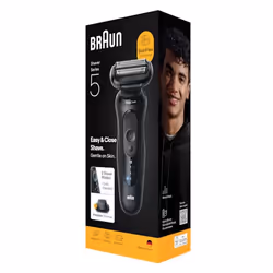 Braun Series 5 52-N1200S Rasoio Trimmer Nero - Vista aggiuntiva 2