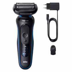 Braun Series 5 52-B1000s Rasoio Nero - Vista aggiuntiva 2