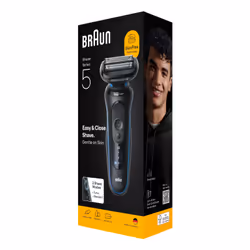 Braun Series 5 52-B1000s Rasoio Nero - Vista aggiuntiva 3