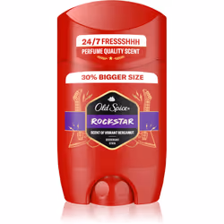 Il deodorante Old Spice RockStar combatte efficacemente i cattivi odori e dona a lungo una sensazione di comfort e freschezza ...