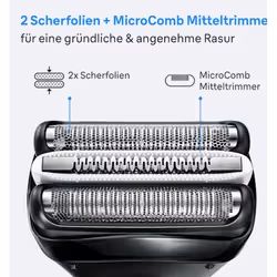 Braun 735483 Rasoio Trimmer Nero, Blu - Vista aggiuntiva 3