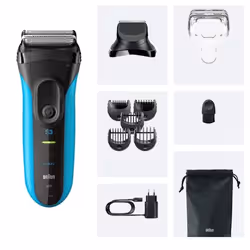 Braun 735483 Rasoio Trimmer Nero, Blu - Vista aggiuntiva 6
