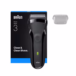 Braun Series 3 300S Rasoio Trimmer Nero - Vista aggiuntiva 2