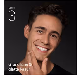 Braun Series 3 310s Rasoio Trimmer Nero, Blu - Vista aggiuntiva 2