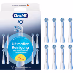 Oral-B 8700216778541 testina per spazzolino 8 pz Bianco - Vista aggiuntiva 8