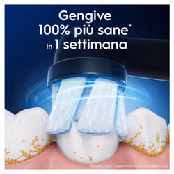 Oral-B iO Series Gentle Care Black, Original Replacement Round Brush Heads, Suitable for Sensitive Gums, 8 - Vista aggiuntiva 7