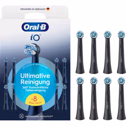 Oral-B 8700216778640 testina per spazzolino 8 pz Nero - Vista aggiuntiva 4
