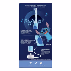 Oral-B iO Kids Stitch Bambino Spazzolino rotante Blu - Vista aggiuntiva 3