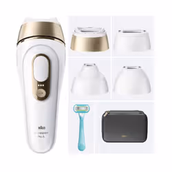 Braun Silk-expert Pro IPL PL5431 Luce pulsata intensa (IPL) Oro, Bianco - Vista aggiuntiva 2