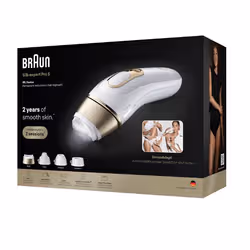 Braun Silk-expert Pro IPL PL5431 Luce pulsata intensa (IPL) Oro, Bianco - Vista aggiuntiva 3