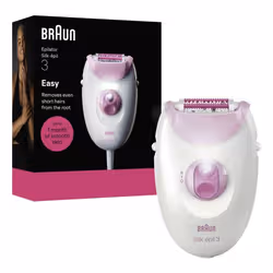 Braun Silk-epil 3-000 20 pinzette Rosa - Vista aggiuntiva 2