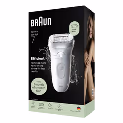 Braun Silk-épil 7 Silk-epil 7 SE7-000 40 pinzette Argento - Vista aggiuntiva 2