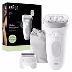 Braun 8700216963503 epilatore Bianco - Vista aggiuntiva 2