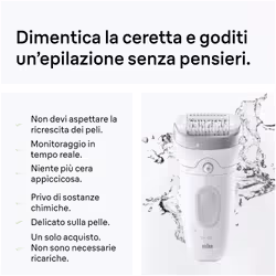 Braun 8700216963503 epilatore Bianco - Vista aggiuntiva 6