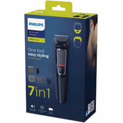 Philips MULTIGROOM Series 3000 MG3720/15 7 in 1, Barba e capelli - Vista aggiuntiva 4