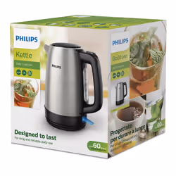 Philips Daily Collection HD9350/91 bollitore elettrico 1,7 L 2200 W Nero, Acciaio inox