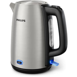 Philips Viva Collection HD9353/90 bollitore elettrico 1,7 L 2060 W Nero, Acciaio inox