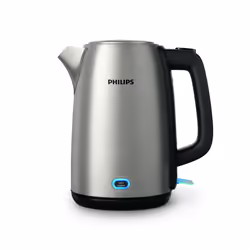 Philips Viva Collection HD9353/90 bollitore elettrico 1,7 L 2060 W Nero, Acciaio inox