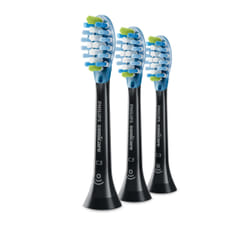 Philips HX9043/96 testina per spazzolino 3 pz Nero