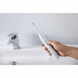 Philips Sonicare 4300 series ProtectiveClean Spazzolini Elettrici Sonici, con custodia da viaggio, confezione da 2 Spazzolini Bianchi HX6807/35 - Vista aggiuntiva 4