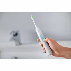 Philips Sonicare ProtectiveClean 5100 4500 series Spazzolini Elettrico Sonici, con custodia da viaggio, confezione da 1 Spazzolino Bianco e 1 Spazzolino Blu HX6851/34 - Vista aggiuntiva 4