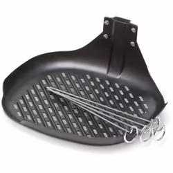 Philips Airfryer Accessory HD9941/00 Kit per la cottura alla griglia L, Piastra, Philips, HD962x, HD964x, HD972x, Nero, Metal ...