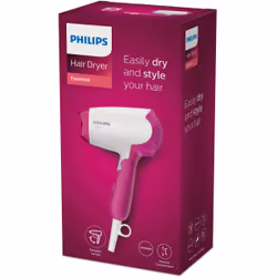 Philips DryCare BHD003/00 asciuga capelli 1400 W Rosa, Bianco