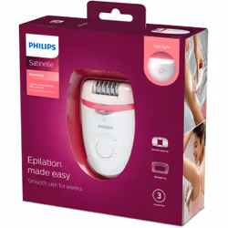 Philips Satinelle Essential BRE255/00 Epilatore compatto con cavo - Vista aggiuntiva 4