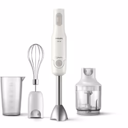 Philips Daily Collection HR2543/00 Frullatore a immersione ProMix, Frullatore ad immersione, 700 W, Bianco