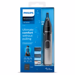 Philips 3000 series Nose trimmer series 3000 NT3650/16 Rifinitore per peli di naso, orecchie e sopracciglia - Vista aggiuntiva 4