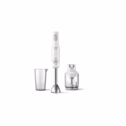 Philips Daily Collection Frullatore a immersione ProMix HR2535/00, Frullatore ad immersione, 650 W, Grigio, Bianco