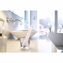 Philips DiamondClean 9000 Sonicare Spazzolino Elettrico Sonico Rosa con App e custodia da viaggio HX9911/29 - Vista aggiuntiva 4