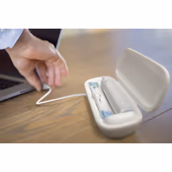 Philips Sonicare Diamond Clean 9000 Spazzolino Elettrico Sonico Bianco con App, con custodia da viaggio HX9913/17 - Vista aggiuntiva 6