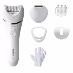 Philips Epilator Series 8000 BRE715/00 Epilatore Wet & Dry