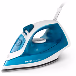 Philips EasySpeed GC1744/20, Ferro da stiro a vapore, 2000W, Ferro da stiro a secco e a vapore, Piastra antiaderente, 1,9 m, ...