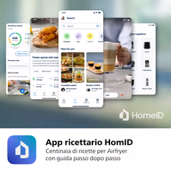 Philips 3000 series Airfryer 4.1L - 4 porzioni HD9200/90, Friggitrice ad aria 12-in-1, App per ricette - Vista aggiuntiva 8