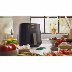 Philips Essential 3000 Serie XL Connesso HD9280/90 Airfryer, 6.2L, Friggitrice 14-in-1, App per ricette - Vista aggiuntiva 6