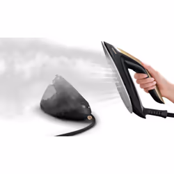 Philips PSG8130/80 ferro da stiro a caldaia 2700 W 1,8 L Piastra soletta SteamGlide Elite Nero, Oro - Vista aggiuntiva 8
