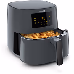 Philips Essential HD9280/60 friggitrice Singolo 6,2 L 2000 W Friggitrice ad aria calda Grigio - Vista aggiuntiva 4
