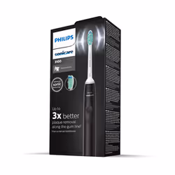 Philips 3100 series Sonicare Spazzolino Elettrico Sonico Nero HX3671/14 - Vista aggiuntiva 6